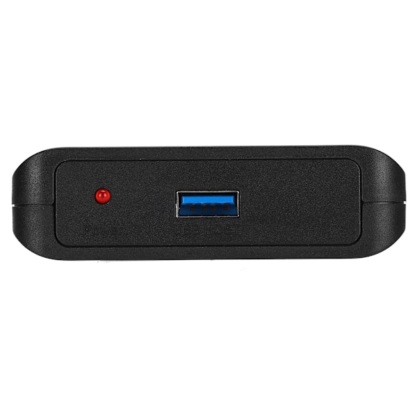 USB 3.0 till HDMI VGA-omvandlare Extender HD Video Audio Display Adapter för Win/MAC OSBlack
