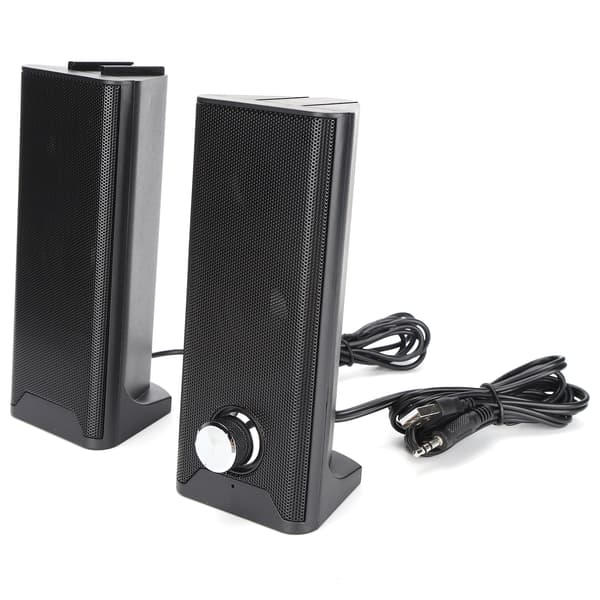 Computerhøjttalere kablet multimedie mini strip desktop stereohøjttaler med subwoofer til hjemmecomputer bærbar computer