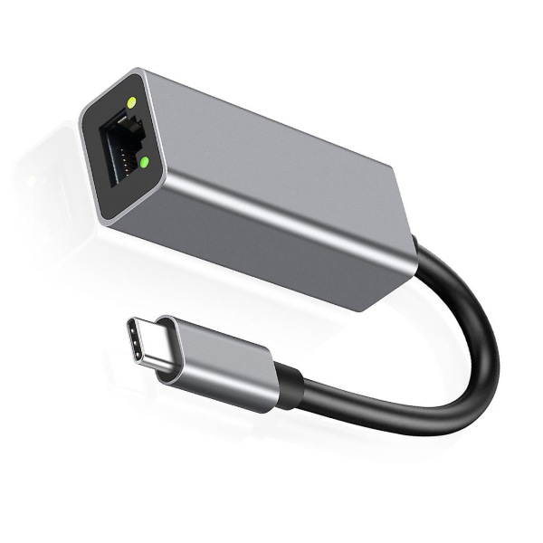 Typ-c till Rj45-port 1000 mbps Usb C Ethernet-adapter Usb-c till Rj45 Lan-adapter Typ C Nätverkskort U