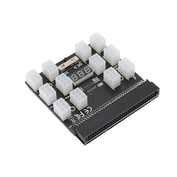 Strømbryteradapterkort PCB 12 ATX 2x3Pins Konverter 12V for HP PSU GPU Mining