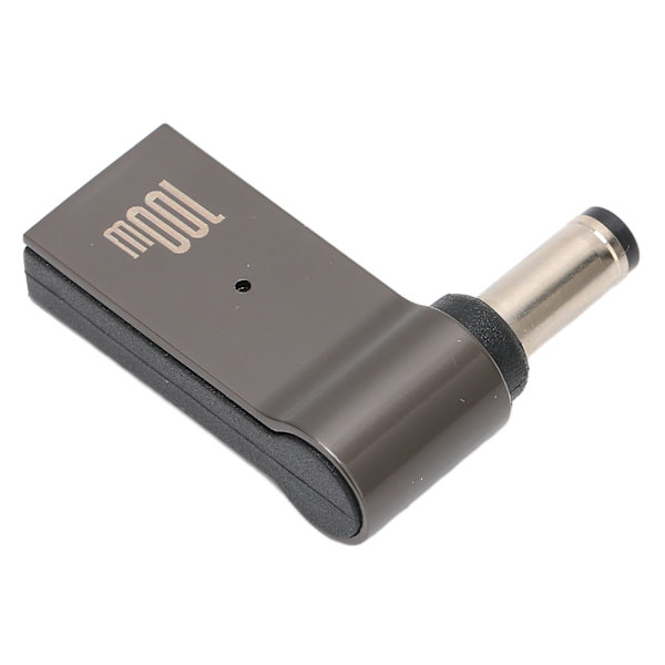 PD 100W Adapter Typ C Hona till Hane Aluminiumlegering Skal Lätt Bärbar Laddningsadapter för Lenovo