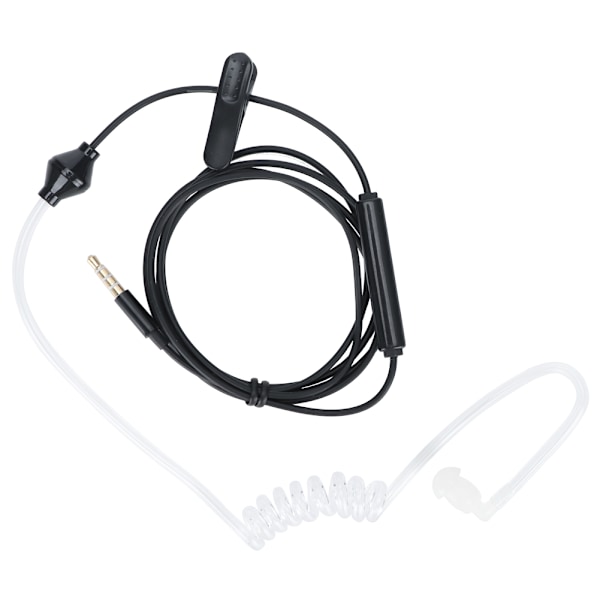 3.5mm Mobile Phone Air Duct Radiation-proof In-ear Headset Smart Switching Earpiece