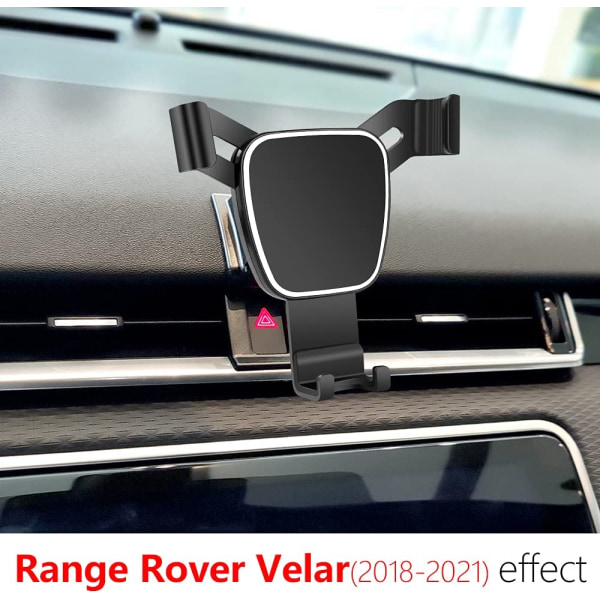 Mobiltelefonholder for 2018-2020 Land Rover Range Rover Velar SUV Auto Tilbehør Navigasjon Brakett Interiør Dekorasjon Mobiltelefonholder