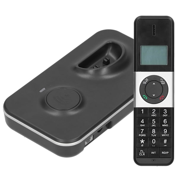 Digital trådløs telefon med opkalds-id, håndfri funktion og fastnet til erhverv