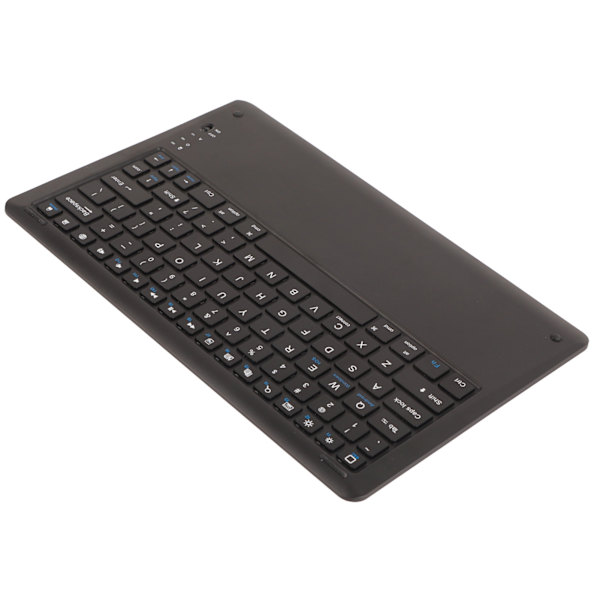 Tablet Keyboard Bluetooth 11in Telefon Bærbar Tynd ABS Computer TilbehørSort