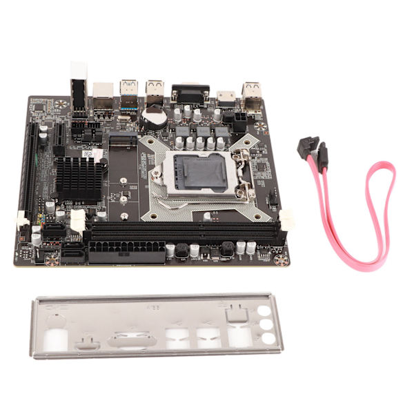 Motherboard med alle Excicon-kondensatorer, USB3.0, SATA2.0, fint håndværk, enkel installation, computerbundkort