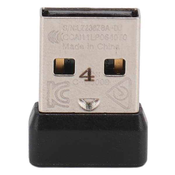 USB-mottaker 2.4G Stabil Plug and Play Erstatningsmusemottakeradapter med musematte for Logitech G304 Trådløs mus