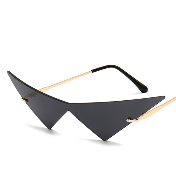 Triangelanslutna solglasögon Glasögon, Cosplay Kostym Triangelsolglasögon Unisex Personlig Damfest