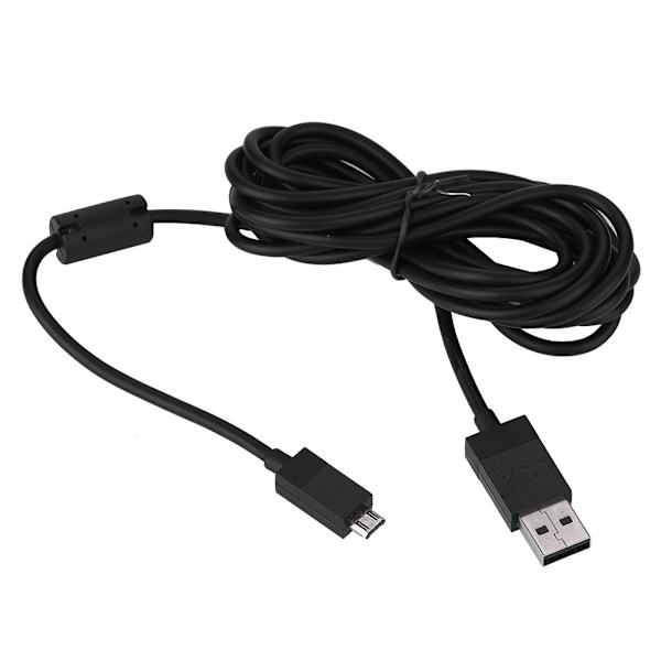 Gaming 2,7 m USB-opladningskabel til Xbox One-controller - Sort