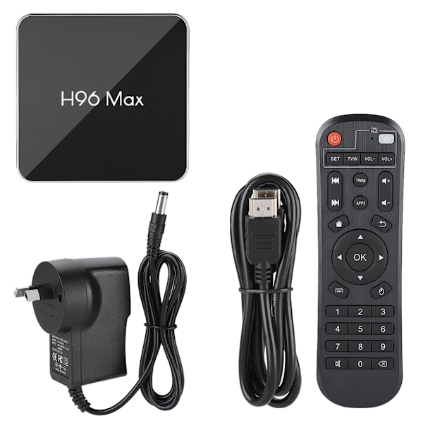 H96max X2+S905X2 2+16G Dual band WiFi BT STB Smart TV Box för Android 8.1
