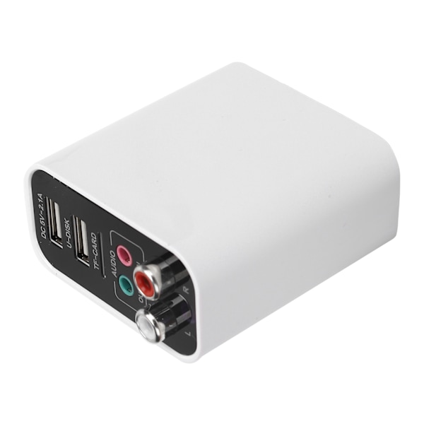 Bluetooth-adapter Bluetooth 5.0-modtager-sender 3,5 mm til trådløs AUX-lyd 110-240V Standard EU-stik