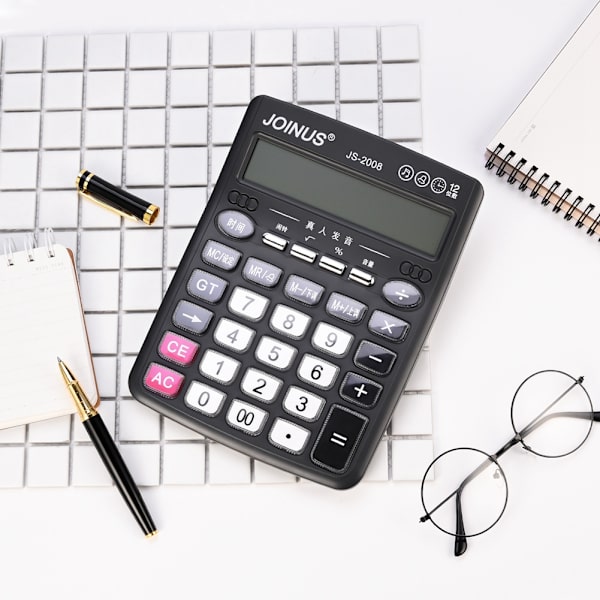 Student Handheld Function Calculator Portable Electronic Calculator School Office