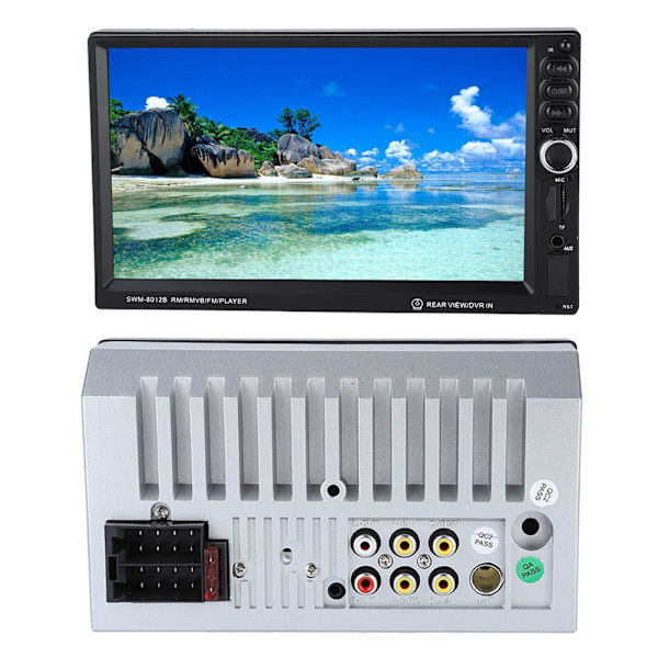 7-tommer HD MP5-8012B Bil Bluetooth MP5 MP3-afspiller Touch Screen Bil Multimedia