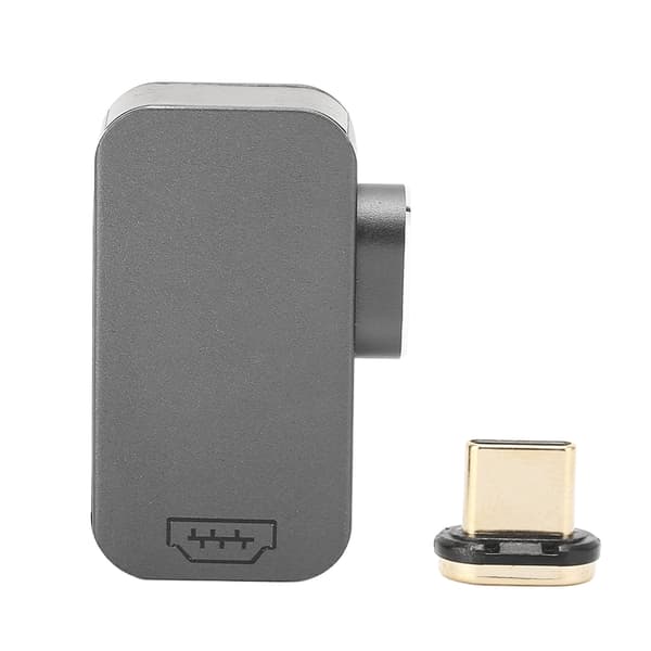Magnetisk HD Multimedia Interface-adapter Typ C till HD Multimedia Interface-omvandlare för bärbara datorer surfplattor TV-smartphone