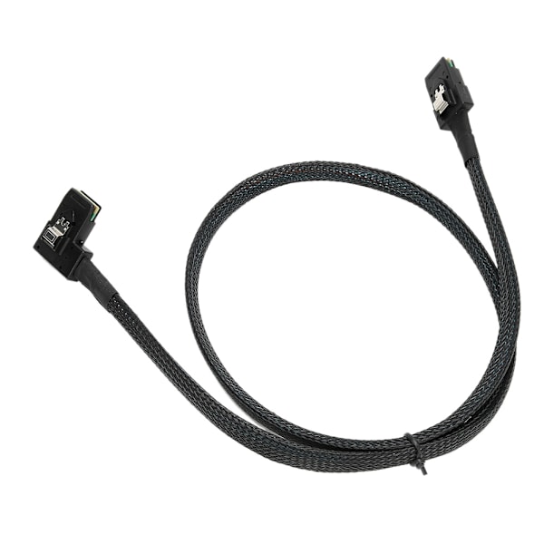Intern Mini Breakout-kabel H0508 SAS SFF-8087 90 graders server-arraykortlinje 0,8 meter