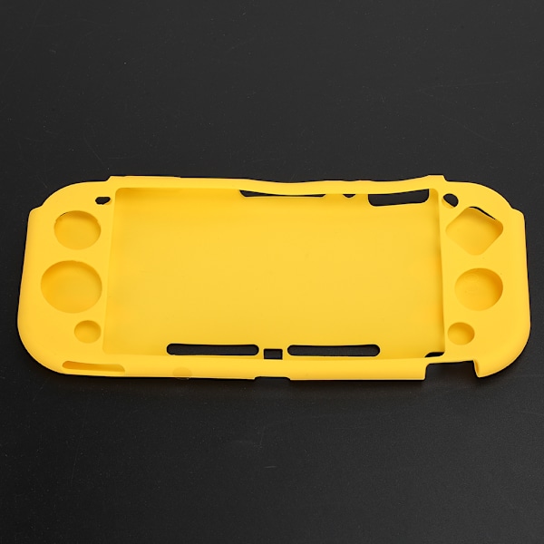 Allinclusive beskyttende skalldeksel silikondeksel for Switch Lite  konsollspillmaskin (gul)