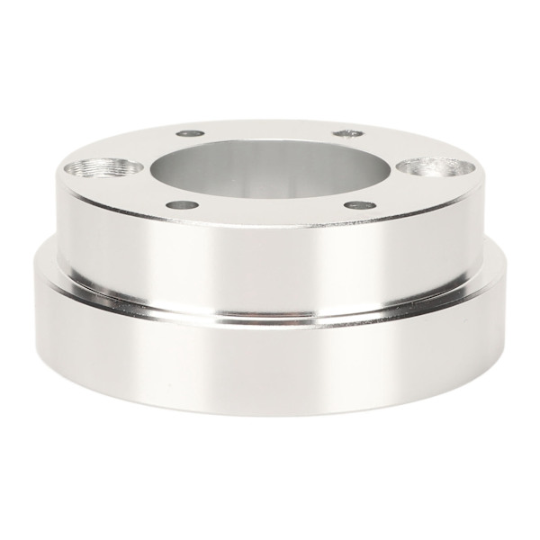 70mm Ratt Adapterplatta i Aluminiumlegering Navadapterplatta för Logitech för Momo för Sparco 13 14tums PCD Rattar Silver