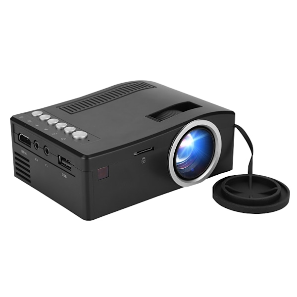 1080P Mini Projektor AV/HDMI/USB/TF Hjem LED Projektor 15-110in Projeksjon -