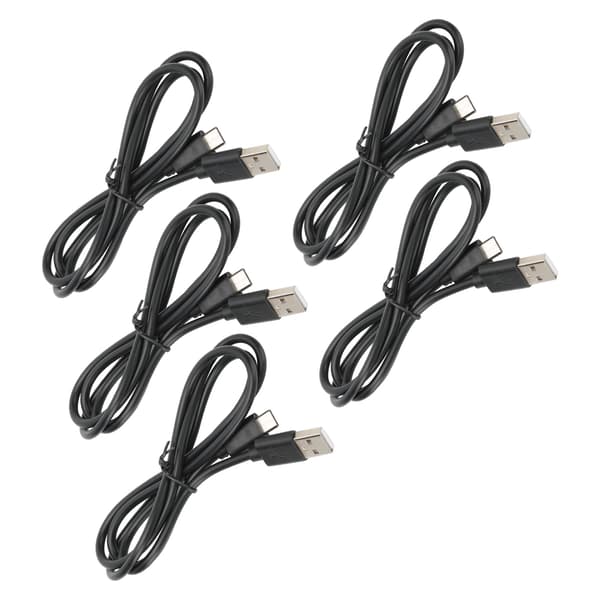 5 st laddningskabel USB C datakabel laddningskabel för Switch Lite-kontrollertillbehör