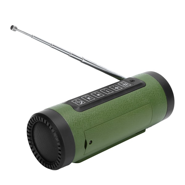 PL‑89 Kannettava langaton Bluetooth-kaiutin Subwoofer LED-taskulamppu FM-radio Ulkoilmastereot