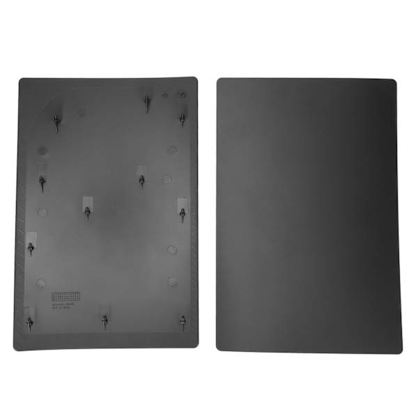 Støv- og ripebestandig erstatningspanel for PS5, beskyttelsesdeksel for PS5-spillkonsollpanel for PS5 Digital Edition, svart