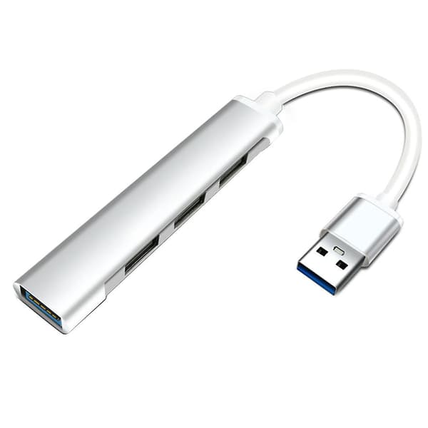 4 Port USB Data Hub USB Hub 3.0 Splitter USB Docking Station Splitter