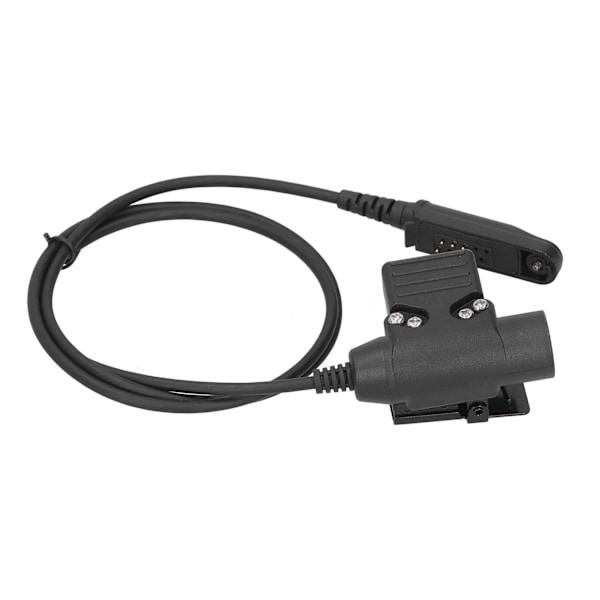 U94 PTT-kabelkontakt headset-adapter passar för Baofeng UV9R/UV9RPLUS/UVXS Walkie Talkie