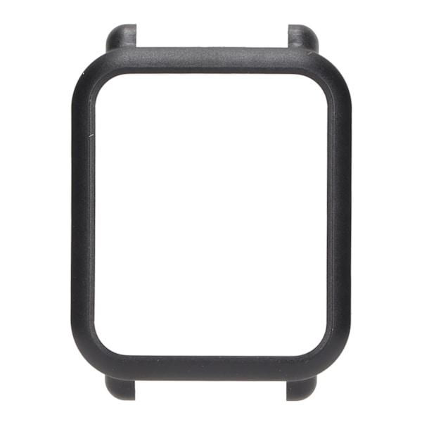 Plastskal Stötfångarskydd för Amazfit Bip S Bip 1S Smartwatch Skyddande SkalSvart