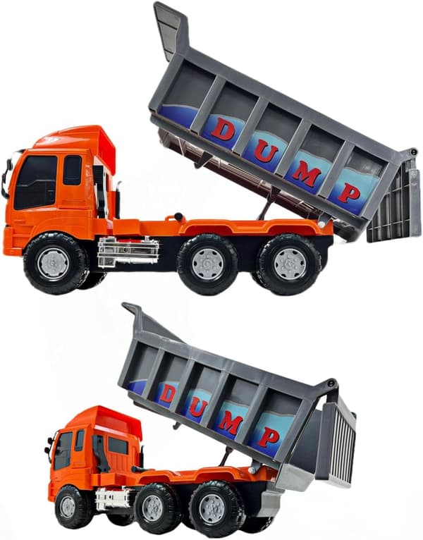 Big Daddy Ekstra Stor Dumper med Dump Lever Stor Lekebil