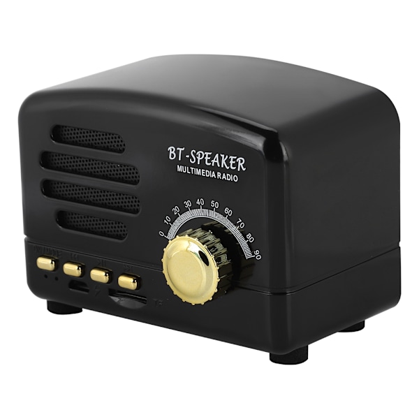 FT-BT01 Mini Bluetooth-högtalare USB-laddning Bärbar utomhushögtalare (Svart)
