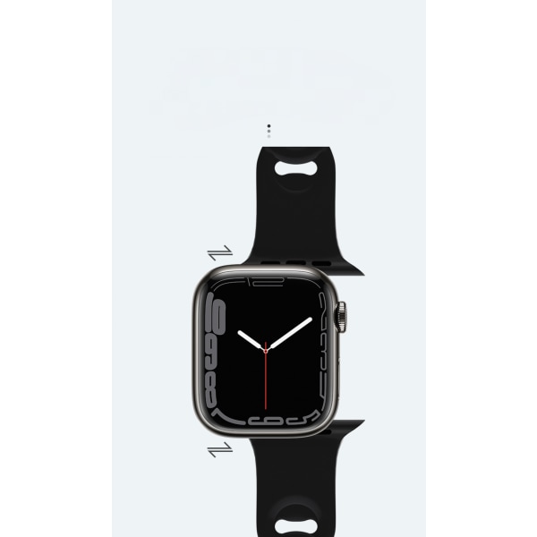 2 stk. blonderem til Apple Watch 38/40/41mm, hulmønstret åndbar rem til iWatch Series 8 7 6 5 4 3 2 1 SE