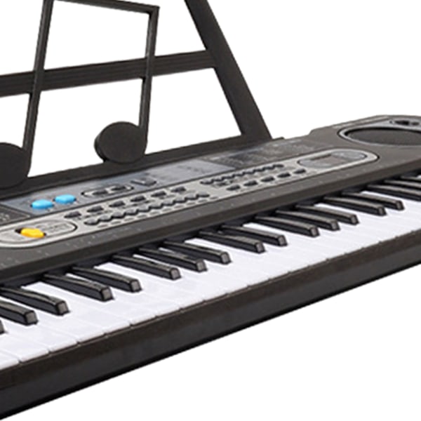 61-tangenters keyboardpiano, bærbar multifunksjonell 76 cm elektronisk keyboardpiano for barn Without Plug