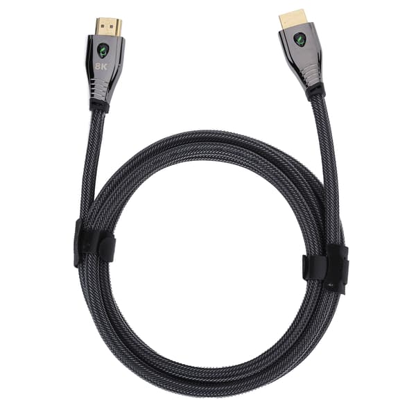 Adapterkabel med LED-transmission dynamisk version 2.1 8K ved 60Hz til HDMI Line2meter