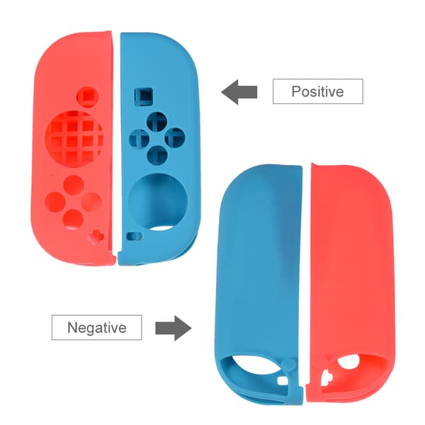 Antiskrid blød silikone cover til Nintendo Switch konsol   Joy Con
