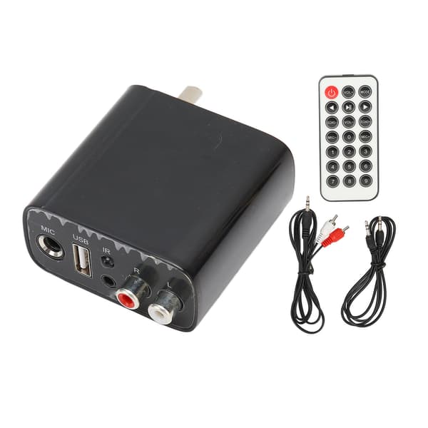 Bluetooth lydmodtager understøtter Bluetooth U-disk afspilning mikrofonindgang trådløs lydmodtageradapter 100‑