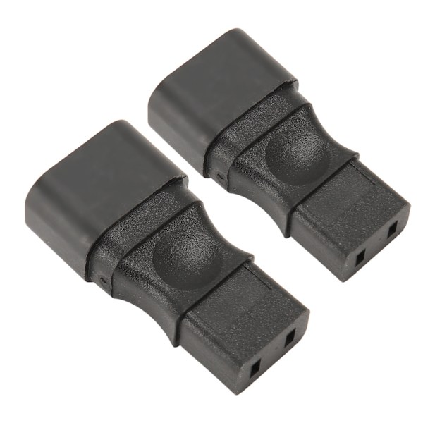IEC320 C14 til C9 Strømadapter Han til Hun 6A Strømstikadapter til PDU Server UPS Stik 2stk