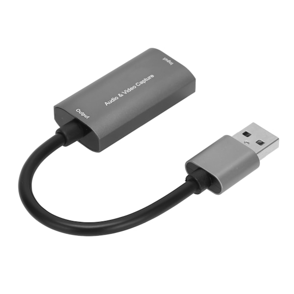 Mini 4K 1080P Ljud- och videofångningskort HD Multimedia Interface till USB2.0-adapter