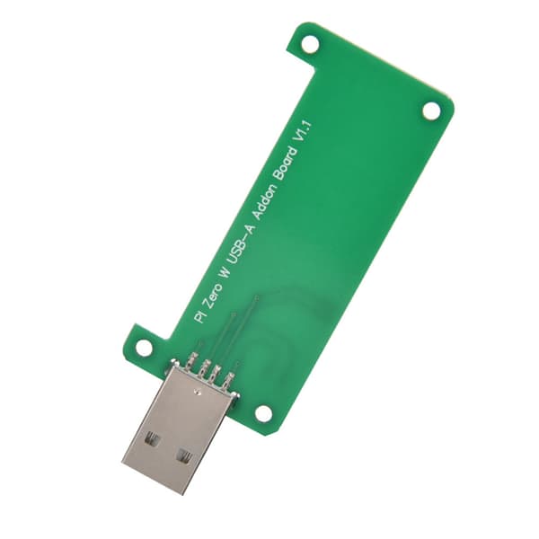 For Raspberry Pi Zero 1.3/Zero W USB-adapterkort USB-kontaktutvidelseskort med verktøysett
