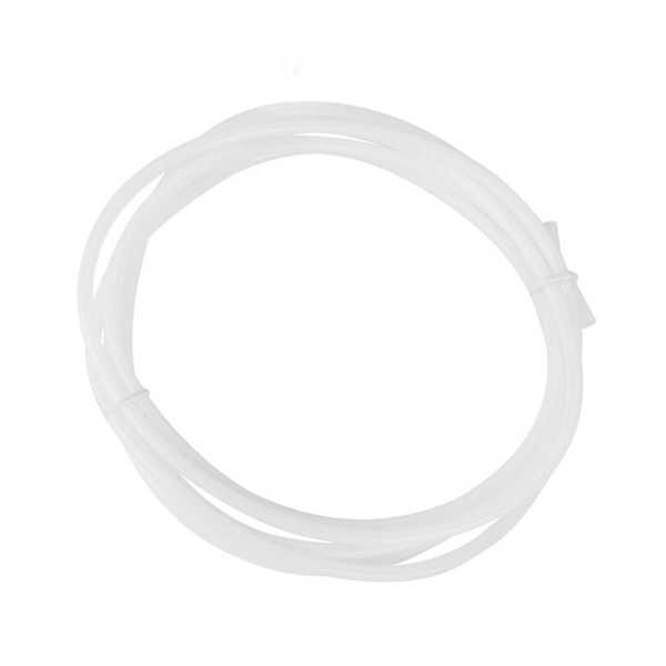 PTFE Vit Bowden-rör för 1,75 Filament (2,0 mm ID/4,0 mm OD) för 3D-skrivare (1,5 M)