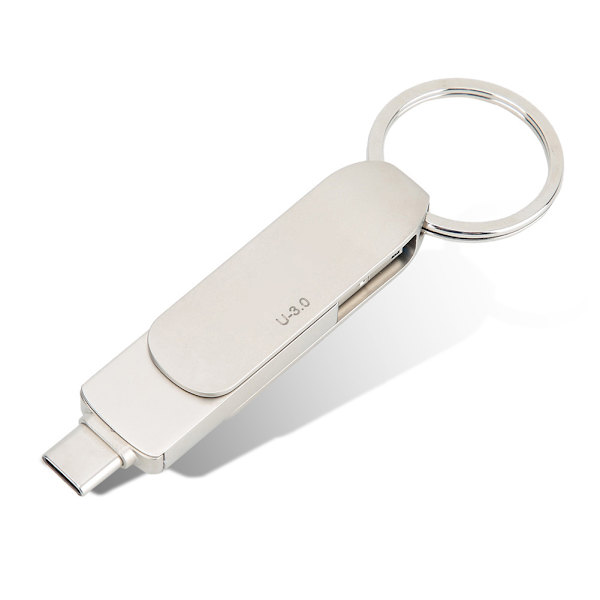 3i1 TypeC-interface roterende højhastigheds U-disk til Android / mobiltelefon / computer (32 GB)