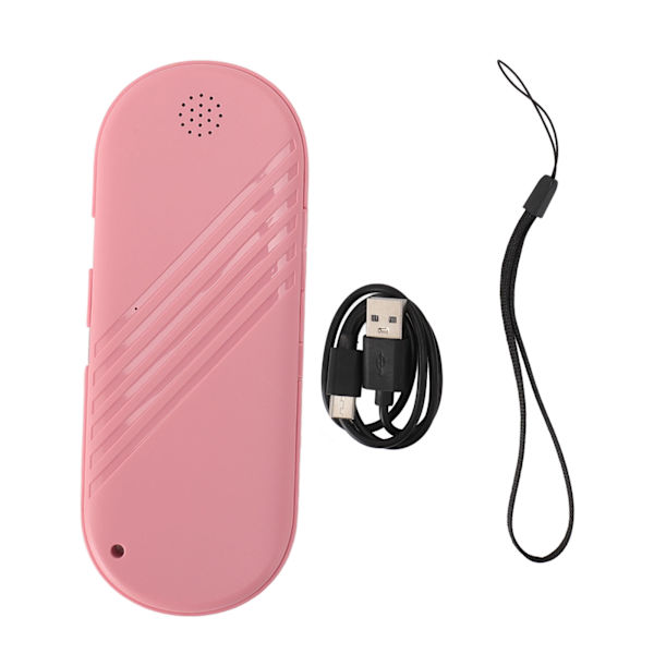 Bluetooth-pude-højttaler til at sove Mini Bone Conduction Stereo Bass Timed Shutdown Volume Control Bærbar pude-højttaler Pink