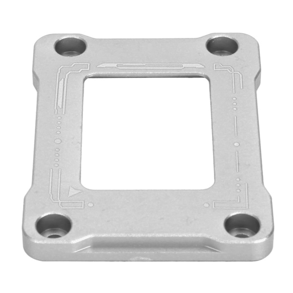 LGA170 bøyningskorrigerende spenne Profesjonell CPU bøyningskorrigerende ramme med termisk pasta for Intel 13. og 12. generasjon sølv