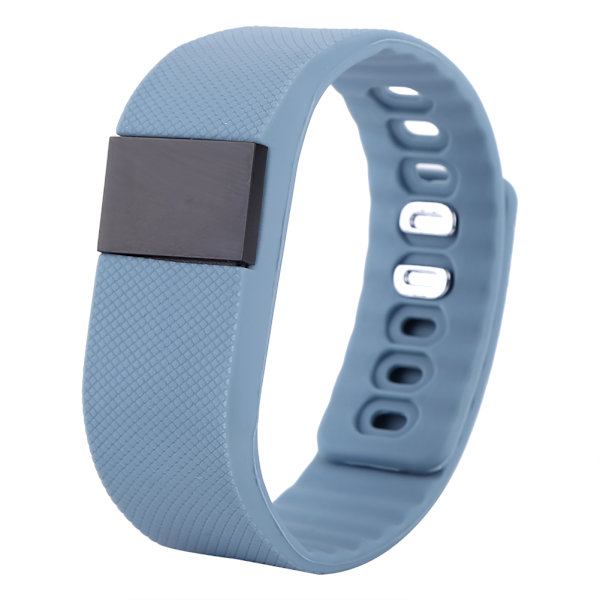 Fitness Tracker Smart Sports Bluetooth Klocka Samtals Påminnelse Sömn Monitor För Android iOS Grå