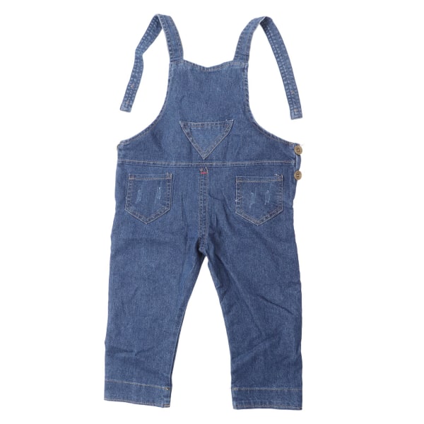 Barneoveraller Justerbar Søt Baby Jente Gutt Barn Jumpsuits for Utendørs Ferie Reise Skole Blå 110cm/43.31in