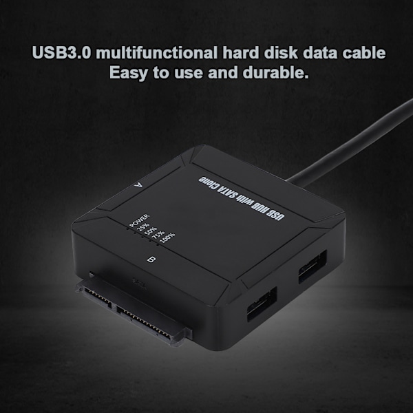 SA0029-NA USB3.0 Multifunktionel Offline Kopi Harddisk Adapter Datakabel