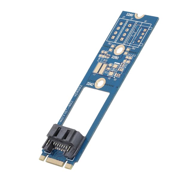 M.2 NGFF til 7pin NGFF til SATA M.2 til SATA SATA-konverteradapter