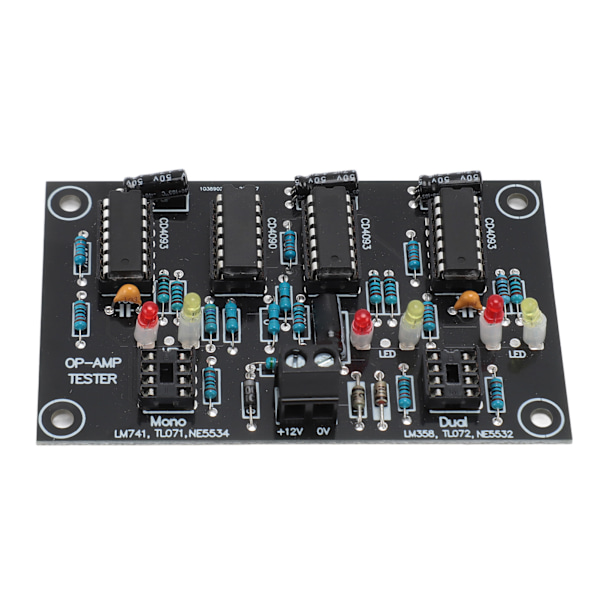 OP AMP -moduuli, ammattimainen yksi- ja kaksois-OP-vahvistinkortti TL071 TL072 TL081 TL082 LM741 LF356 NE5534