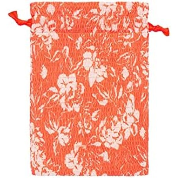 WJSM Damtriangel Bikini Smokad Texturerad Scoop Volang Tryckt Ruchad Elastisk Baddräkt Tvådelad Baddräkt Red S