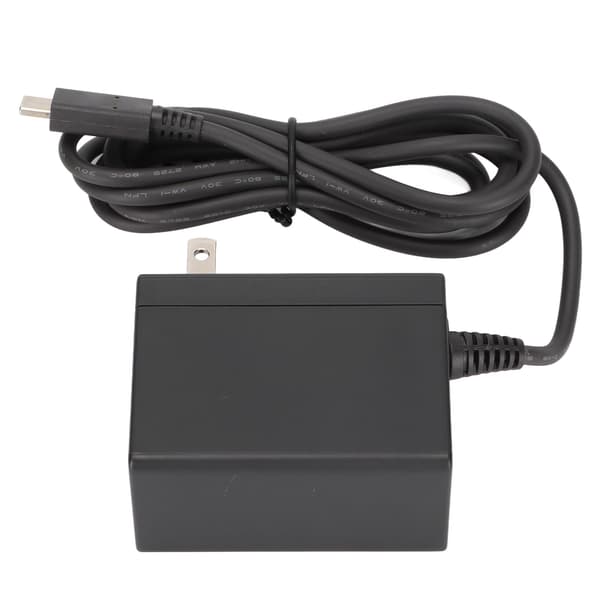 Bærbar hurtiglader for Switch-strømadapter, AC-adapter for Switch 100-240V US-plugg