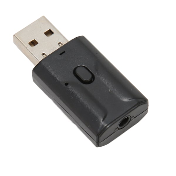Bluetooth 5.0 Lydadapter Multifunksjon 2 i 1 Håndfri samtale USB Bluetooth Mottaker Sender for Bilhøyttalere
